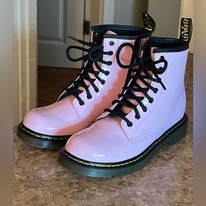 Girls bubblegum pink Doc Martins